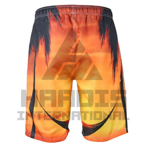 Logo personnalisé Vêtements décontractés pour hommes Shorts à sublimation Concevez votre propre Shorts de sublimation pour hommes à vendre - Product Image 2