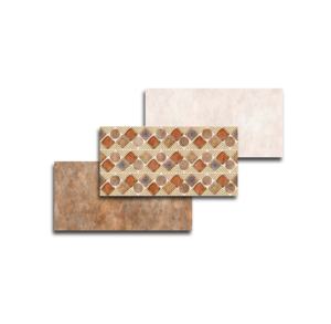 Azulejos de pared impresos digitales de cerámica de 300x600mm con aspecto de cuero resistente compuesto recién lanzado de diseño español para uso personal. - Product Image 1