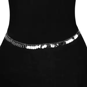 Colgante Vintage de plata oxidada para la cintura, cinturón de vientre, joyería para el cuerpo, bohemio, étnico, gitano, Tribal, indio