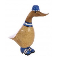 Canard en bois artisanal en bambou, pingouin, caneton, jouet fait main personnalisé, design personnalisé, cadeau de Noël, promotion, canard en bois