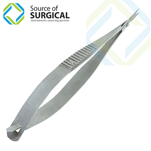 Micro Vannas Spring Scissors Stainless Steel Manual <b>Surgical</b> <b>Instruments</b> for Dissecting Forceps with Plastic Material - Product Image 1
