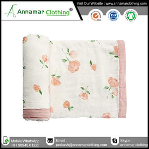 Muselina de Swaddle venta al por mayor Etiqueta Privada Swaddle Wrap - Product Image 4