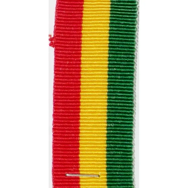 OEM Wholesale Distinguished Medal Ribbons Customized Rank Bar Ribbon in Custom Colors and Sizes Bulk Supply to Issues Regulation