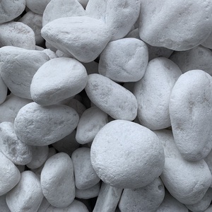 หินแกรนิตขัดเงาสีขาวกรวดหินธรรมชาติตกแต่งสวนปู - Product Image 1