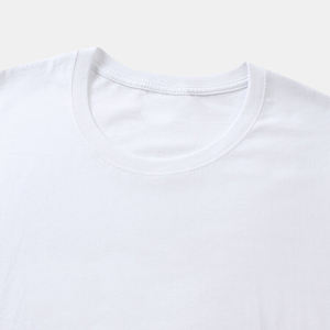 Camisetas de algodón informales para hombre, 100% algodón, Color sólido, ajuste holgado, manga corta, teñido liso, 200 gramos, peso de tela, diseño Simple - Product Image 4