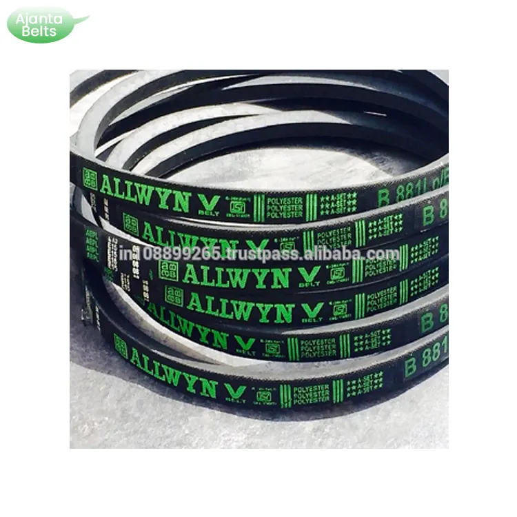 Polyester Semi Stiff Cord Neoprene Wrapped Pulley V Belts for Wholesale Purchase