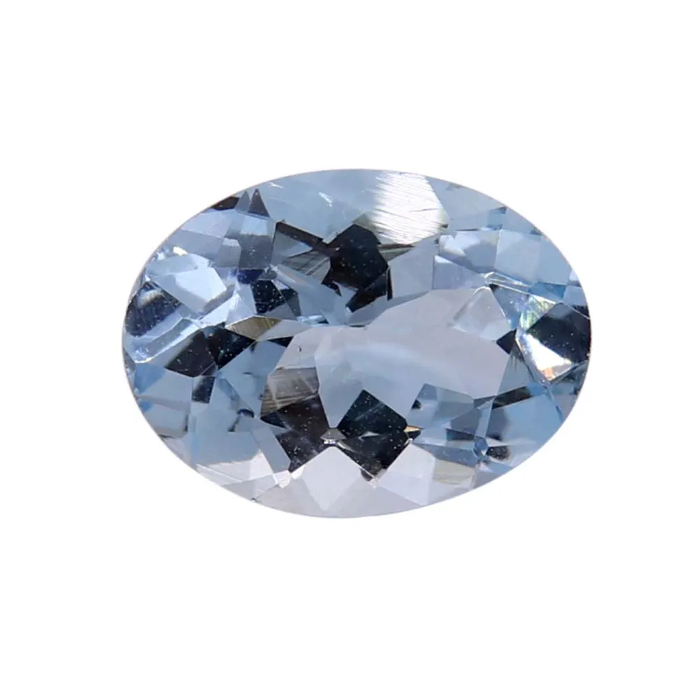 Manufacturer of Best Selling Jewelry Making Product Aquamarine Gemstone Oval Natural Narnoli Gems