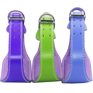 เข็มขัดยกน้ำหนักหนังวัวแท้สำหรับฟิตเนสขี่จักรยานอุปกรณ์ฝึกยิมแบบปรับแต่งได้ - Product Image 6