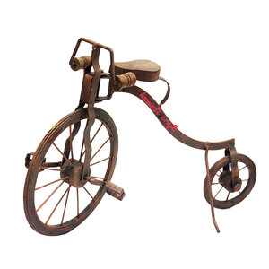 Bicicleta en miniatura de arte del hierro Vintage, modelo de bicicleta de Metal hecho a mano para decoración del hogar, exhibición de mesa, regalo coleccionable - Product Image 2