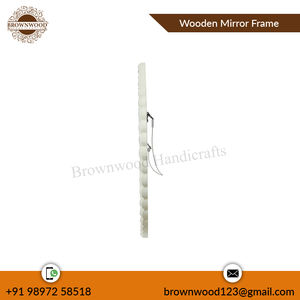 Elegante MARCO DE ESPEJO hecho a mano de madera de mango grueso de 22mm, espejo de pared decorativo en forma Rectangular, regalo de decoración del hogar, oferta al por mayor - Product Image 3