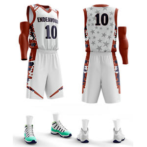 ชุดบาสเกตบอล,ชุดบาสเก็ตบอลพิมพ์ลายแบบระเหิด - Product Image 4