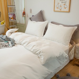 <span class=keywords><strong>Lenzuola</strong></span> di bambù naturale di lusso al 100% macchia nera di prima qualità all'ingrosso Set di biancheria da letto in cotone egiziano con federa - Product Image 5