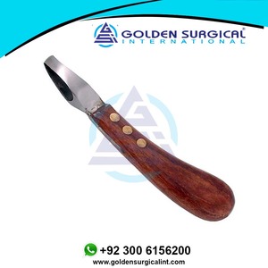 Couteau à sabot ovale équin outils de coupe de sabot de bétail lame de coupe de pied de taureau tranchant tondeuse laitière - Product Image 2