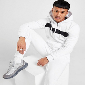 Sudadera con capucha y cremallera completa para hombre OEMSportswear Tech Fleece Windrunner en tejido de lana de alta calidad - Product Image 3