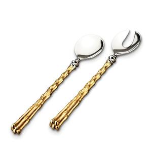 Ensemble de service de salade au Design Unique, ustensiles de service pour le mariage et la cuisine, fabricant et exportation d'ustensiles de service de haute qualité - Product Image 2