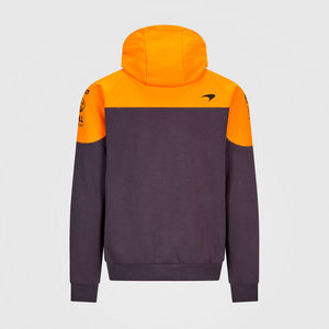 Venta al por mayor logotipo personalizado de jersey blanco con capucha para hombre de algodón Sudadera de cuello redondo - Product Image 2