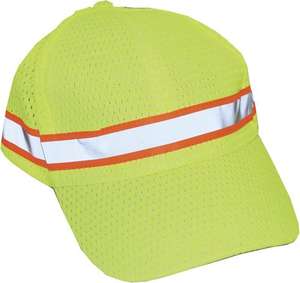 Sombrero de béisbol reflectante Hi-Vis, gorra de seguridad para trabajadores - Product Image 3