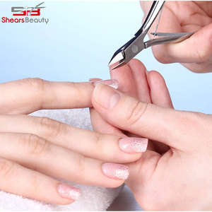 Ensemble de ciseaux coupe-ongles professionnels, pince-cuticule, pour ongles, Logo personnalisé, de haute qualité, 10 pièces - Product Image 6