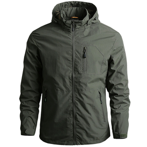 Custom Print New Softshell Jacket Men Waterproof Windproof <b>Thermal</b> <b>Fleece</b> Outdoor Hooded Jacket Windbreaker Jacket - Product Image 1