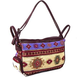 Kilim Conçu Turc Sac De Voyage avec Tissu Chenille De Turquie - Product Image 1