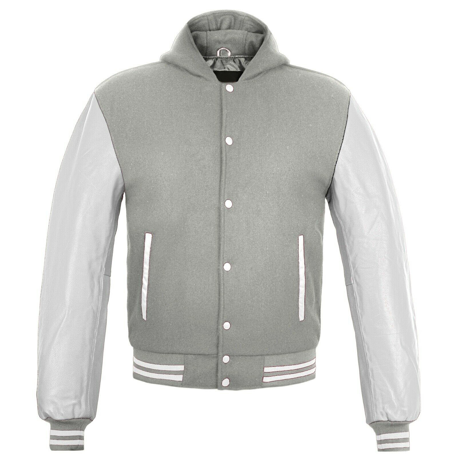 Men's Varsiti Jacket Stand Collar Reversible Eco-Friendly Wool
