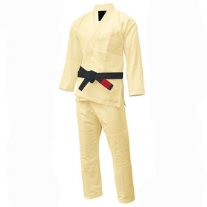 ทําเองหนักสีดํา Jiu Jitsu BJJ Gi ชุดน้ําหนักเบา Unisex ต่อสู้สวมใส่ผู้ใหญ่กีฬาสําหรับศิลปะการต่อสู้ - Product Image 2
