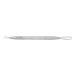 Salon Pro 2 en 1 Removedor de imperfecciones Extractor de acero inoxidable Mango texturizado Blackhead Whitehead Tratamiento de acné Face Pimple - Product Image 6
