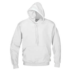Men's High Quality <b>White</b> Fleece <b>Hoodies</b> Active Style Plus Size Winter Plain Dyed with Embossed Puff Animal Pattern Print Logo - Product Image 1