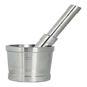 Ensemble de pilon à mortier en métal en aluminium nickelé Offre Spéciale outil de broyage d'herbes et d'épices pour l'utilisation de la cuisine à domicile - Product Image 6