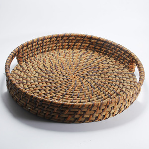 ถาดหวายไม้ไผ่สานด้วยมือสำหรับเสิร์ฟอาหารในราคาสมเหตุสมผลผู้จัดจำหน่ายในเวียดนาม - Product Image 2