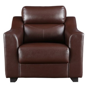 Canapé en cuir convertible de meubles de maison avec fonction de massage pour le salon - Product Image 1