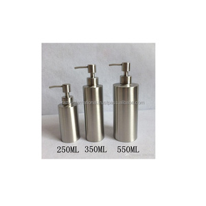 เครื่องจ่ายสบู่เหลวทำจากโลหะแบบปั๊มคู่เครื่องจ่ายสบู่เหลวทำจากสเตนเลสสตีลทันสมัยหรูหรา - Product Image 4