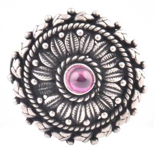 Anillo de dedo de plata de ley 92,5 elegante al por mayor, accesorio de moda desplazable para mujer, artículos de regalo (tamaño libre) - Product Image 1