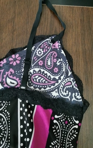 Ensemble de lingerie sexy pour femmes de marque, décontracté, longueur genou, dentelle, viscose, vêtements de nuit, sous-vêtements, pyjama, lot de stock du Bangladesh - Product Image 3