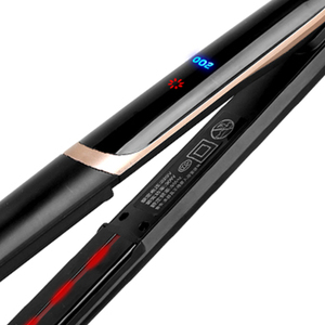 Venta al por mayor plancha de pelo profesional infrarrojos Pantalla LCD de cerámica plancha - Product Image 2