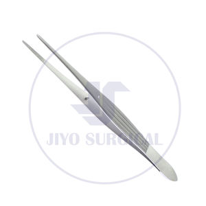 Forceps chirurgical à tissus non dentelés McIndoe de 15 cm, en acier inoxydable, réutilisable - Product Image 4