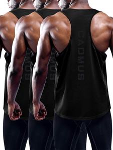 Chenille Embroidery <b>Men's</b> <b>Black</b> Blank Muscle <b>tank</b> <b>Tops</b> Fitness Bodybuilding for <b>Men</b> Custom Fitness <b>tank</b> <b>Top</b> <b>Men</b> - Product Image 2