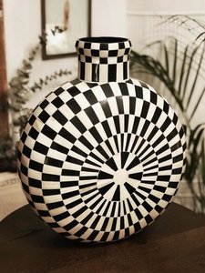 Pot de fleurs et vase de haute qualité, incrustation d'os, et porte du salon et noël, festival décoratif de la maison, au design classique - Product Image 2