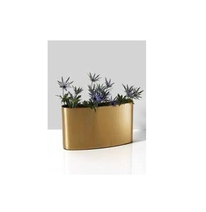 Pot inférieur en laiton articles de table utilisation fleur planteur Pot de fleur pour table à manger pour produit Offre Spéciale - Product Image 3