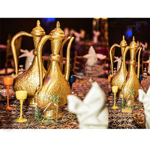 Décoration de table de mariage moderne sur le thème arabe, centres de table en fibre de verre, durables, meilleur prix en Australie - Product Image 1