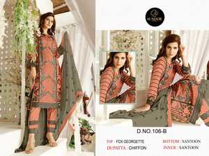 Kulti-vestido de trabajo de manga larga con bordado, traje de trabajo con bordado de manga larga, y pantalón de gasa de encaje bordado dupata, aspecto pesado - Product Image 2