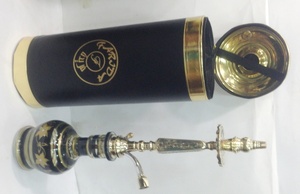 Meilleure technique de laque de tuyaux de narguilé en laiton massif moyen égyptien traditionnel-produit de qualité supérieure - Product Image 4