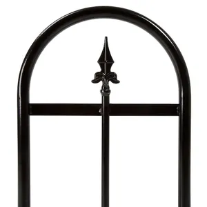 Meilleure vente de porte-bûches en bois noir Design moderne Support de stockage de bois de chauffage robuste pour la maison et le jardin Utilisation en extérieur - Product Image 4