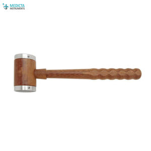 Mazo con mango de Tufnol, 24cm, relleno de plomo, peso de cabeza 400g/14oz, mallas de calidad fina - Product Image 6