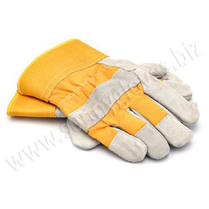 Gants de travail en cuir de vache, imperméable, OEM, combinaisons de feu, soudage, résistants à la chaleur, pièces - Product Image 2