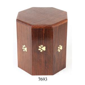 Rare Design Wooden Cremation <b>Urn</b> for <b>Pet</b> Ashes Best Selling Wooden Keepsake <b>Pet</b> <b>Urn</b> Customized - Product Image 2