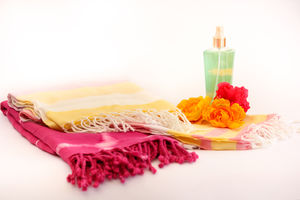 Fabricante EN LA India 100% Toallas de Hammam de algodón Toalla turca Toalla de algodón Fouta Super Soft Fouta Mejor calidad - Product Image 4