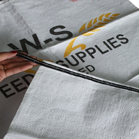 Sac tissé en PP de qualité supérieure avec impression offset pour riz, farine, aliments pour animaux, engrais - Emballage recyclable du Vietnam