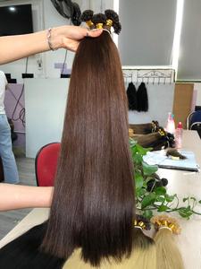 Extensions de cheveux vierges vietnamiennes de qualité supérieure 8A, style ondulé lisse à pointes plates, toutes les couleurs, lots - Product Image 3