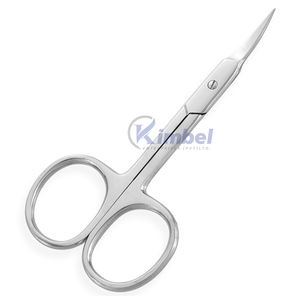 Ciseaux de manucure en acier inoxydable de haute qualité droits et incurvés avec bords tranchants pour ciseaux à cuticules des ongles - Product Image 4